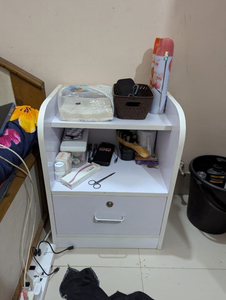 আধুনিক মানের বেড সাইট টেবিল